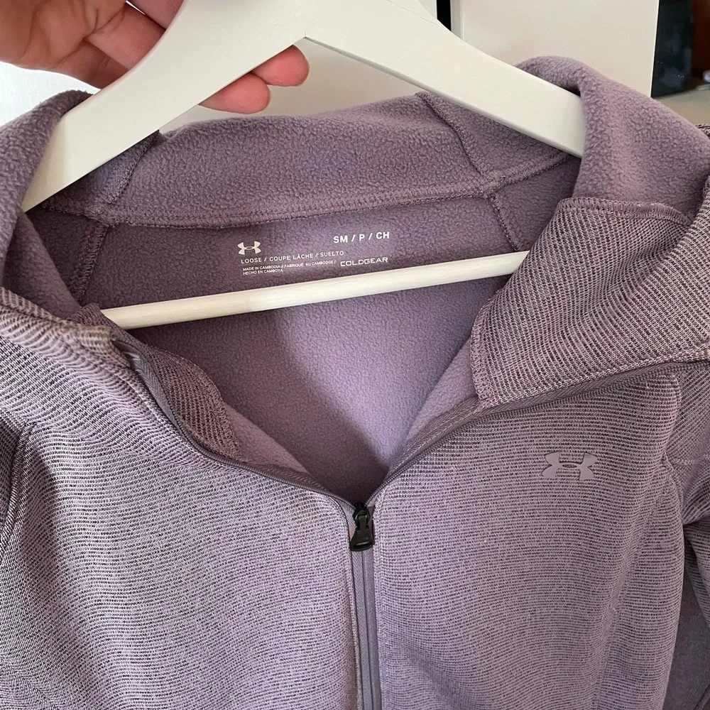 Under armour fleece full zip hoodie relaxed fit - Picture 5 of 6